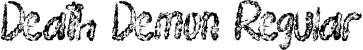 Death Demon Regular font - Death Demon TTF Personal.ttf