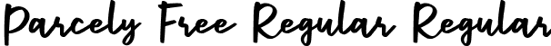 Parcely Free Regular Regular font - Parcely Regular.otf