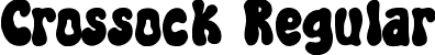 Crossock Regular font - Crossock.ttf