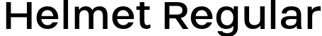 Helmet Regular font - Helmet-Regular.ttf