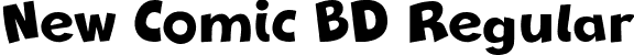 New Comic BD Regular font - New Comic BD.otf