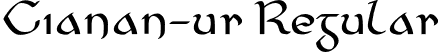 Cianan-ur Regular font - Cianan-ur-Regular.otf