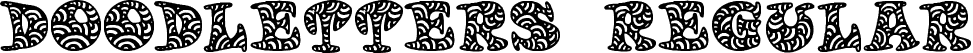 Doodletters Regular font - doodletters.ttf