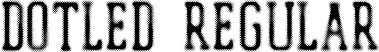 DOTLED Regular font - DOTLED__.otf