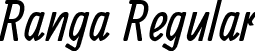 Ranga Regular font - Ranga-Regular.ttf