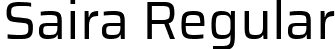 Saira Regular font - Saira-Regular.ttf