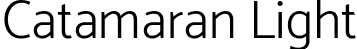 Catamaran Light font - Catamaran-Light.ttf