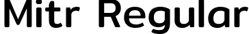 Mitr Regular font - Mitr-Regular.ttf