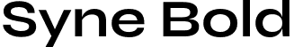 Syne Bold font - Syne-Bold.otf