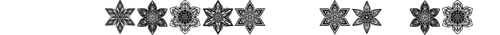 Snowflake Regular font - Snowflake.ttf