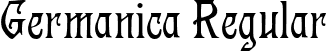 Germanica Regular font - Germanica.ttf