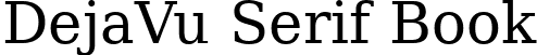 DejaVu Serif Book font - DejaVuSerif.ttf