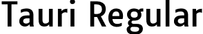 Tauri Regular font - Tauri-Regular.ttf