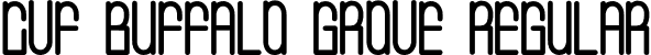 CVF Buffalo Grove Regular font - CVFBuffaloGrove.otf