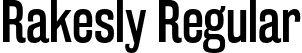 Rakesly Regular font - rakesly rg.otf