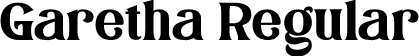 Garetha Regular font - Garetha.otf