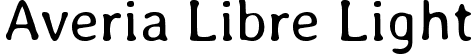 Averia Libre Light font - AveriaLibre-Light.ttf