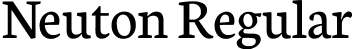 Neuton Regular font - Neuton-Regular.ttf