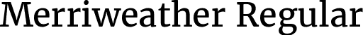 Merriweather Regular font - Merriweather-Regular.ttf