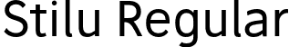 Stilu Regular font - Stilu-Regular.otf