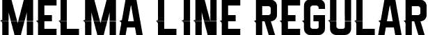 Melma Line Regular font - Melma Line.ttf