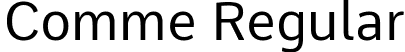 Comme Regular font - Comme-Regular (1).ttf