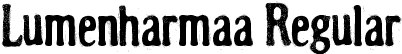 Lumenharmaa Regular font - Lumenharmaa.ttf