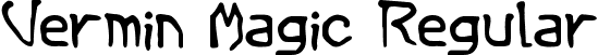 Vermin Magic Regular font - Vermin Magic.ttf