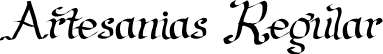 Artesanias Regular font - Artesanias2011.ttf