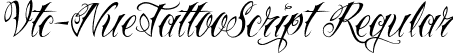 Vtc-NueTattooScript Regular font - Vtc-NueTattooScript.ttf