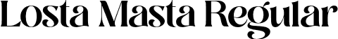 Losta Masta Regular font - LostaMasta-Regular.otf