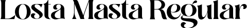 Losta Masta Regular font - LostaMasta-Regular.ttf