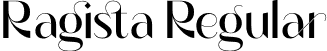 Ragista Regular font - Ragista.otf