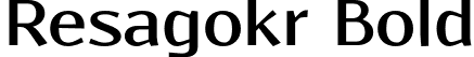 Resagokr Bold font - ResagokrBold.otf