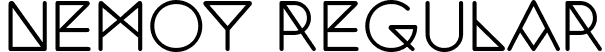 Nemoy Regular font - Nemoy-Regular.ttf