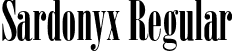 Sardonyx Regular font - Sardonyx.otf