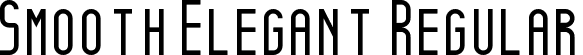 Smooth Elegant Regular font - Smooth Elegant.ttf