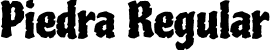 Piedra Regular font - Piedra-Regular.ttf