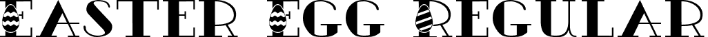 Easter Egg Regular font - EasterEgg.ttf