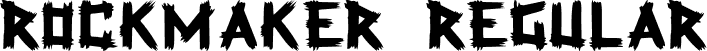 Rockmaker Regular font - Rockmaker.ttf