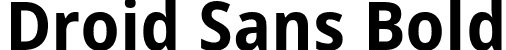 Droid Sans Bold font - DroidSans-Bold.ttf