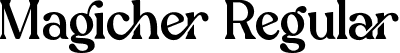 Magicher Regular font - Magicher.ttf