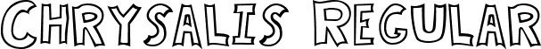 Chrysalis Regular font - CHRYSALI.TTF