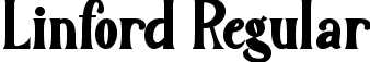 Linford Regular font - Linford otf.otf