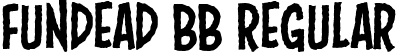 Fundead BB Regular font - FundeadBB.ttf