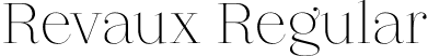 Revaux Regular font - Revaux-GO0dO.otf