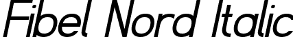 Fibel Nord Italic font - Fibel Nord Italic.ttf