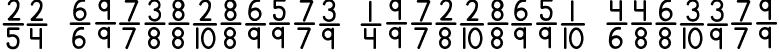 KG Traditional Fractions Regular font - KGTraditionalFractions.ttf