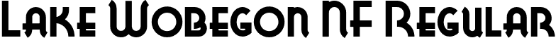 Lake Wobegon NF Regular font - LakeWobegonNF.otf