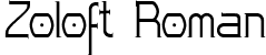 Zoloft Roman font - Zolofn_.ttf